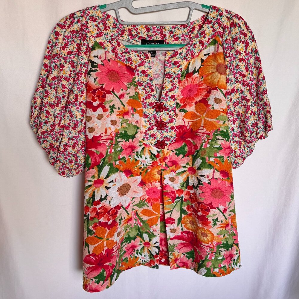 GiGio Floral Blouse